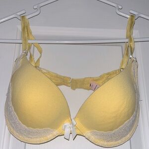 Pale yellow bra